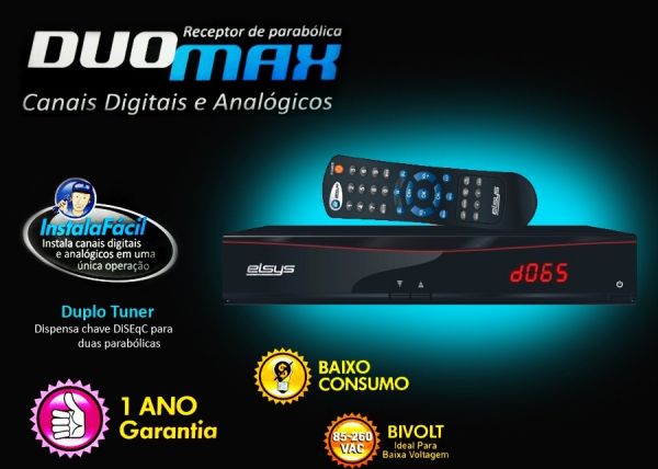Receptor Elsys digital e analogico